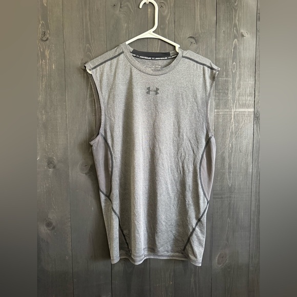 Under Armour Gray Performance Tank Top - Picture 1 of 3